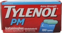 TYLINOL ראש הממשלה תוספת כוח כאב Reliever / Night Sleep Caplets 100 ea