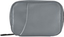 Nanle 7 Day Pill Case Travel Pill מארגנת באג עם Zipper Portable Weekly Case Size עבור תוסף ויטמין, Solid Color Grey
