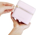 Dosey 14 Day Pill Organer Case (Lilac) - חבילת נסיעות של גלולות, תרופות ותוספים - AM & PM Pouches, Fits Up to 30 Pills - Come with 14 Free Pill Pouches - עור טבעוני