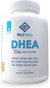 NuEthix Formulations DHEA 25 מ"ג תוספת עבור נשים וגברים, כולל תמצית Grapeפרי, שיפור תמיכה הורמונלי DHEA, שיפור זמינות ביולוגית-Availability, סוכר חינם, Gluten Free, non GMO, 60 משרתים