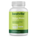BestVITE גינקו בילובה 120 מ"ג (240 קפסולות) - No Stearates - non GMO - Gluten Free - סטנדרטי ל 24% גינקו פלבון Glycosides