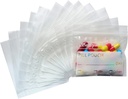 Serfeymi Pill Bags for Travel Pill Pouch מארגנת Pack של 240 BPA חינם 3 x 2.75 אינץ 'Reusable Pill Pouches for Medicine with Write on Label & Zipper Seal Waterהוכחה AM PM Baggies for Supplements