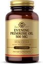 Solgar Evening Primrose Oil 500 מ"ג - 90 Softgels - Cold Pressed Source of GLA - Gluten Free, Milk Free - 90 משרתים