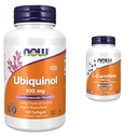 עכשיו תוספים, Ubiquinol 100 מ"ג, זמינות ביולוגית גבוהה (הצורה הפעילה של CoQ10), 120 Softgels & תוספים, L-Carnitine 1,000 מ"ג, Purest Form, Amino Acid, תמיכה ב- Fitness *, 100 טבליות
