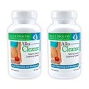 AlkaCleanse Best Process Alkaline - Herbal Detox הקולקציה & Digestive Distress Formula - Psyllium Husk, Probiotics, Enzymes & Herbs (2)