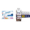 Juven Nutrition drink Mix אבקת Wound Healing Support & ודא מקס דיאטה דיאטה שקד עם 30 גרם של חלבון