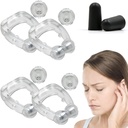Tinnitus הקלה לרינג אוזניים, Acupeace Tinnitus הקלה מכשיר, Acupeace Anti Tinnitus הקלה אוזניים קליפ, התקן לעצור את צלצול האוזן (2Pairs)