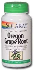 Sunay אורגון Grape Root - 400 מ"ג - 100 קפסולות
