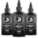 בוסמן ג'ולי בירד שמן לגברים - 3 Pack (12 oz in Total, Naked - Unscented) - Softens, Moisturizes & Conditions with Natural Ingredients