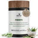 AKSHAR Ayurveda - Neem קפסולות עם Neem Extract אבקה Neem Leaf - Herbal Neem תוספת לתמיכה Clear Skin Health ו Detox - טבעונית חינם Neem Leaf קפסולות (60 הרוזן)