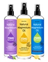 Magnesium Spray, Pure Magnesium Oil Spray for Feet, Ideal Gift forשרירים להירגע & Better Sleep,Rapid Absorption, נדחה ללא סובסידיה