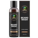 XIKEZAN Beard Wash Shampoo w/Natural Biotin Argan & Jo Joba Oils Deeply ניקוי Smooths Soften & Powerens,Christmas Stocking Stuffers האב מתנות לגברים