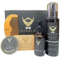 Beard Growth Kit - Beard Growth Oil - Beard Shampoo - Sandalwood Comb - Boar Brush, Beard Balm - Natural - Moisturizing - Grooming- Defrizzing
