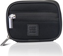 Made Easy Kit Pill Case - מארגנת תרופות שבועיות עם תוספת של 7 ימים ויטמין & Box - Premium Neoprene for Travel Purse Accessory (Black)