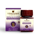 UPAKARMA Ashwagandha | 60 יום אספקה | פלט טהור מבוסס 1000 מ"ג לכל המשרתים | Lab Tested, R&D Backed, 120 קפסולות טבעוניות, תוספי מזון ותמיכה באנרגיה