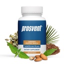 Advanced Men's Prostate Support Natural Supplement with Saw Palmetto, ויטמין D ו- Zinc to Ease Urinary Frequency & Urgency (60 Count)