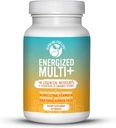 ויטמין Multi - Potent Multivitamin עם 40 bioavailable חומרים מזינים B מורכבים ויטמינים, ויטמין D, ויטמין C, ויטמין C, ויטמין K, Zinc, Quercetin, Calcium, Magnesium in Alkalizing טפסים - 180 כרטיסיות