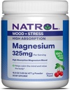 Natrol Magnesium 325 מ"ג, High Absorption Magnesium Glycinate ו- Carbonate בלגן כדי לעזור Calm the Mind ולשחרר את הגוף, 16.8 OZ של אבקת Cherry-Flavored, עד 90 יום אספקת אספקה כדי לעזור להקלידם את הגוף, 16.8 OZ של אבקת דובדבן-Flavored, עד 90 יום אספקה אספקה אספקה אספקה אספקה אספקה אספקת עד 90 ימים