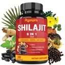 תוסף ההימלאיה Shilajit לגברים ונשים - 150 קפסולות משולבות אשוגנדה, ג'ינסנג, Saw Palmetto, Maca, Tribulus, Chaga & Black Pepper - Vitality Energy and Immune Supports