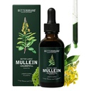 Betterbrand Mullein Drops for Lung Detox - מולליין Leaf Tincture with Chlorophyll - מסייע לתמוך בבריאות הנשימה, אלכוהול חינם, 1 חודש אספקה - 60 מ"ל