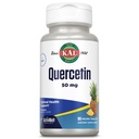 KAL Quercetin ActivMelt, Optimal Health and Wellness Support Supplement, Bioflavonoids, Natural Pineapple Flavor, 90 משרתות, 90 טבליות מיקרו פתורות