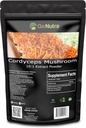 אבקת Cordyceps Mushroom | Cordyceps לחלץ 30% Polysaccharides non-GMO Pure Cordycep אבקת 8 oz.