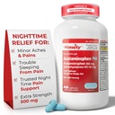 זמן-CAP LABS, INC. Timely Acetaminophen ראש הממשלה - תוספת כוח ראש - 400 הרוזן - בהשוואה ל-Tlenol ראש הממשלה תוספת כוח - כאב ראש עבור שינה טובה לילה - Made בארה"ב