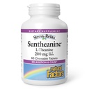 גורמים טבעיים Suntheanine L-theanine 100 מ"ג - תוספי בריאות עבור Calm Outlook - L-theanine תוספת תמיכה מרגיע שינה & איידס נגד Drowsiness - 60 טבליות Chewable (30 משרתים)