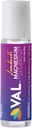 VAL לומברדי מגנסיום Stick Rollon with Peppermint & Other Essential Oils - Cooling Comfort for Your Head Metal Roller מיוצר בארה"ב 10 מ"ל.