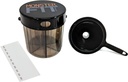 Monster Fit Drug Pill Dispenser with Filling Funnel and Labels, תוספת גלולות המכילות גלולות כמעט כל תוסף (Monster with Funnel)