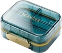 1 Pack Travel Pill מארגנת, 7 השוואת גלולות Box, Daily Portable Pill Case to Hold ויטמינים, 3 Inches Pill Container for Pocket Purse Medicineמארגנת