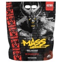 Mutant Mass Extreme Gainer - אבקת חלבון Whey - בניית גודל שרירים וכוח - קלוריות נקיות הכחשה גבוהה (שוקולד טריפל, 12 lbs)