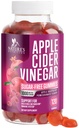 Apple Cider Vinegar Gummies 1000 מ"ג - סוכר חינם ACV מסטיקמי לניקוי, ויטמין B12 לתמיכה בבריאות העיכול & Immune, תומך Metabolism, טבעוני, Keto, Apple Raspberry Flavor - 120 חניכיים