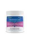 Hyalogic Collagen Peptides אבקת w / Hyaluronic Acid, hydrolyzed סוגים 1 ו 3, Grass פד, אבקת חלבון Keto לגידול שיער, עור, ריחות, מפרקים Unflavored קל לערבב 6.4 oz (180 גר).