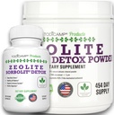 Zeolite Detox Pack מינימום 120 ימים אספקת קפסולות Zeolite ואת אבקת Zeolite אבקת Bundle