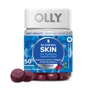 OLLY Glowing Skin Gummy, hydroted & Youthful Skin, * Hyaluronic Acid, Collagen Peptides, Sea Buckthorn, Plump ברי פלפור, 25 יום אספקת 50