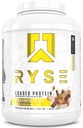 אבקת חלבון עמוסה - Cinnamon Toast - 25g Whey Protein Isolate & Concentrate with Prebiotic סיבים & MCTs - Low Carb, Low Sugar, Low Sugar, Digestive-Friendly - 54 משרתים / 4 lb Tub