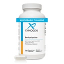 XYMOgen Benfotiamine 300 מ"ג - Highly Bioavailable Thiamine B1 תוספת Derivative לתמיכה Metabolic, Nerve + ו-Vircular Health (120 קפסולות)