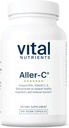 Vital Foodsents Aller-C | Respiratory and Sinus Function Support - Isoquercitrin, Bromelain, Bioflavonoids, & ויטמין C