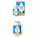 TheraTears 1200 מ"ג אומגה 3 תוסף תזונה העין, Organic Flaxseed Triglyceride Fish שמן & VIT E, 90 Count with Thera Tears 1200mg אומגה 3 עבור תזונה העין, ויטמין E, 180 הרוזן