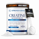 אבקה ממונטרית עם BioPerine - תומכת בצמיחה שריר Lean ושיקום - 60 משרתים - 5g Per משרת - Unflavored - Non-GMO, טבעוני