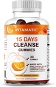 Vitamatic 15 Day ניקוי חניכיים, Senna, Cascara, Psyllium, Flaxseed, Aloe Vera, Licorice, MCT, Probiotic