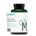 Puori Magnesium Complex תוסף - High Absorption Magnesium Turinate &con Gluate, Zinc, ויטמין B6 & Malic Acid for Sleep Support, Immune & Bone Health & השרירים Recovery - 120 קפסולות טבעוניות