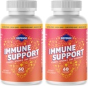 תוספת למבוגרים | 30 יום אספקה | High Potency | Immune Boost עבור גברים ונשים עם ויטמין C, Zinc, Elderberry, ויטמין D3, Daily Antioxidant, non GMO, Gluten-Free |