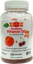 BioTree Labs ויטמין D Gummy Bears - Pack of 100, for Adults & Kids | Peach & Cherry Flavored Chewable ויטמין D3 | גדול עבור עצמות בריאות, שיניים, מערכת החיסון, המוח ומערכת העצבים