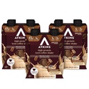 אטקינס Mocha Latte Iced Coffee Shake, חלבונים גבוהים, נמוך Glycemic, נמוך פחמימות ושקות סוכר נמוך, Keto-Friendly, 12 Pack