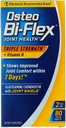 Osteo Bi-Flex מתקדם כוח משולש עם ויטמין D3, Caplets 80 ea (Pack של 2)