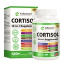 10in-1 Cortisol תוספת עם Magnesium,Ashwagandha,Rhodiola Rosea,L Theanine,Hormone Balance עבור נשים 120 קפסולות טבעוניות