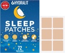 Sleep Patches for Adults More Power Sleep Patch Melatonin Restful Nights Time-Released Formula Skin Jet Lag Travel Friendly Last All Night Men and Women Better Morning 72 Pack