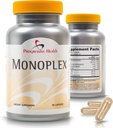 Get Rid of Canker Sores - Natural Canker Sore Treatment that Works for Mouth Sores and Mouth Ulcer Treatment - Monoplex Canker Sore Relief Pills מסייע להפחית את Cankers בצד הלשון שלך ואת השפתיים